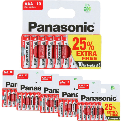 60x aaa genuine panasonic zinc - 60x,