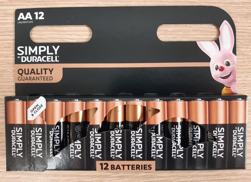 Duracell batteries simply - duracell, aa