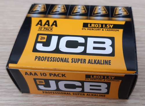 Jcb aaa batteries - jcb, industrial