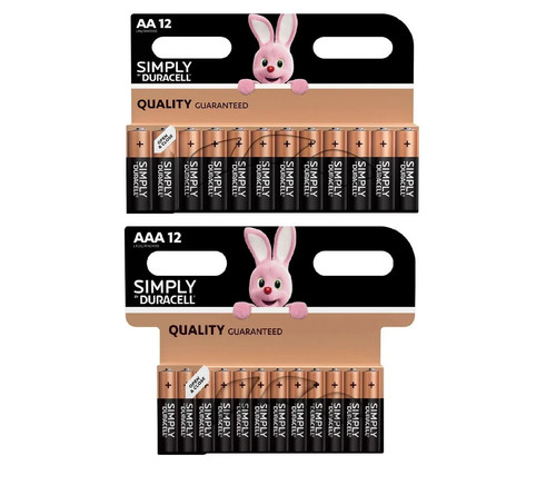 Duracell aaa batteries - duracell, aa