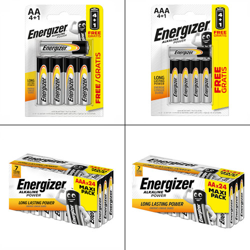 Aaa batteries energizer lr6 - aa,