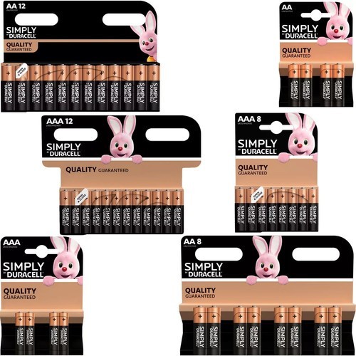 Duracell aaa batteries - aa,