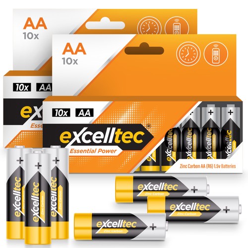 Excelltec aaa batteries - aaa,