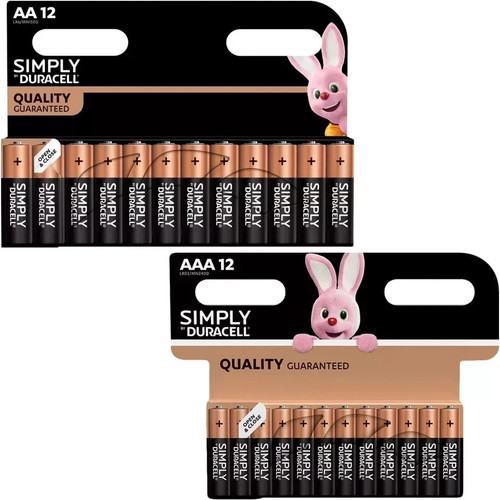 Duracell simply aaa - duracell, aa