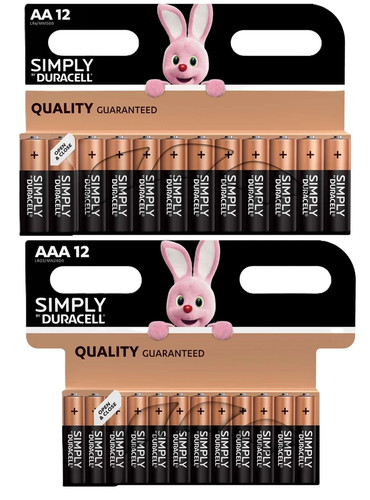 Duracell aaa batteries - duracell, aa