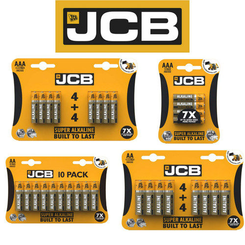 Jcb aaa batteries super - batteries,