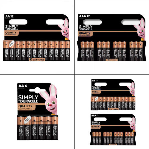 Duracell simply alkaline - duracell,