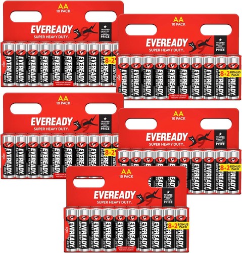 Eveready aaa batteries - eveready,